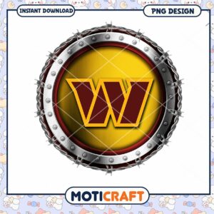 Metal Shield Letter W PNG Design Metal Shield Letter W PNG Design