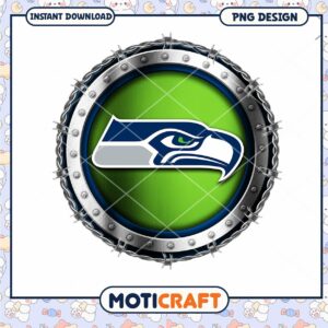 Seahawks Logo PNG Design Instant Download