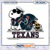 Snoopy Texans PNG Football Design 1 Snoopy Texans PNG Football Design