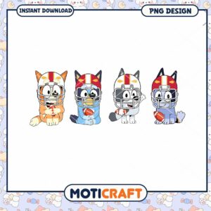 Bluey Football PNG Instant Download Bluey Football PNG Instant Download