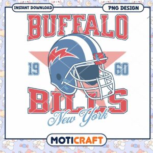 Buffalo Bills Helmet PNG Design