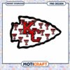 KC Arrowhead PNG Design Instant Download