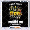 Green Bay Packers Fan PNG Design