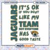 Jacksonville Jaguars PNG Sublimation Design