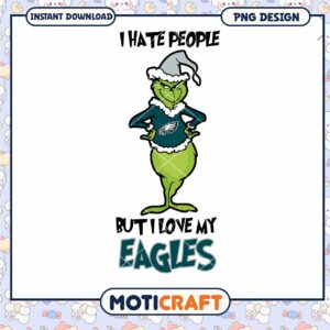 Grinch Eagles PNG Instant Download Grinch Eagles PNG Instant Download