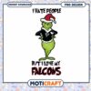 Grinch Falcons PNG Sublimation Design