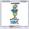 Grinch Lions PNG Design Instant Download