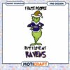 Grinch Ravens PNG Design Instant Download