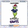 Grinch NY Giants Christmas PNG Design 2 Grinch NY Giants Christmas PNG Design