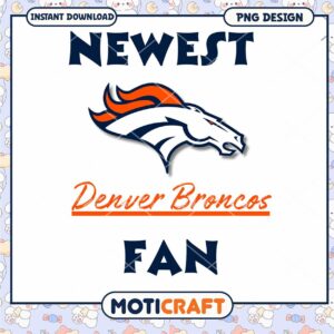 Denver Broncos Fan PNG Design Denver Broncos Fan PNG Design