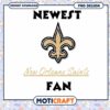 New Orleans Saints Fan PNG Design