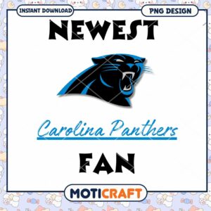 Carolina Panthers Fan PNG Design Carolina Panthers Fan PNG Design