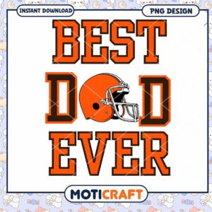 Best Dad Ever PNG Football Design Best Dad Ever PNG Football Design