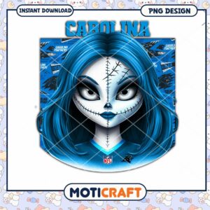 Carolina Panthers Halloween PNG Design Download Carolina Panthers Halloween PNG Design Download