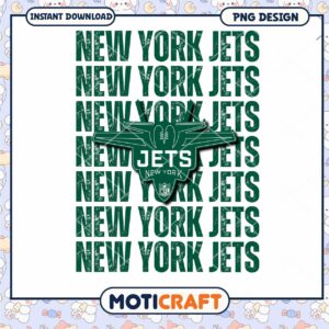 New York Jets PNG Design for Instant Download