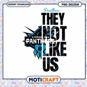 Carolina Panthers Not Like Us PNG Design Download Carolina Panthers Not Like Us PNG Design Download