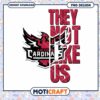 Arizona Cardinals Fan Art They Not Like Us PNG Design