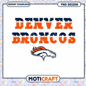 Denver Broncos Instant Download PNG Design for Fans Denver Broncos Instant Download PNG Design for Fans