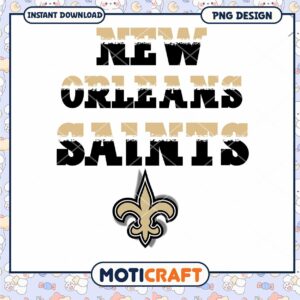 New Orleans Saints PNG Design Instant Download File New Orleans Saints PNG Design Instant Download File
