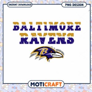 Baltimore Ravens PNG Design for Instant Download Fans Baltimore Ravens PNG Design for Instant Download Fans