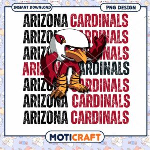 Arizona Cardinals PNG Design for Sports Fans Download