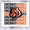 Cincinnati Bengals Tiger Logo PNG Design Instant Download