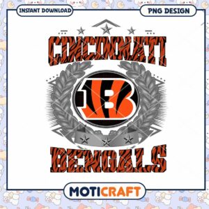 Cincinnati Bengals PNG Design Instant Download Art Cincinnati Bengals PNG Design Instant Download Art