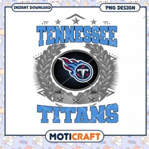 Tennessee Titans Logo PNG Design Instant Download Art