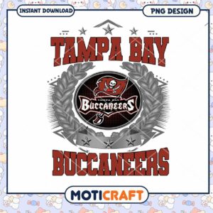 Tampa Bay Buccaneers Vintage Retro PNG Design Download