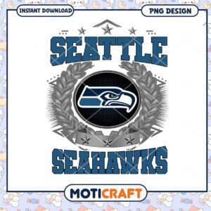 Seattle Seahawks PNG Design for Instant Download Artwork