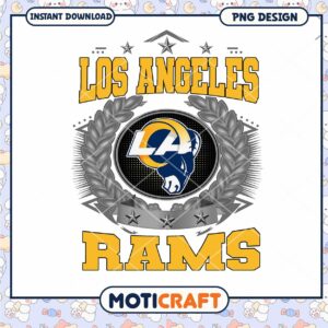 Los Angeles Rams PNG Design Instant Download Art Los Angeles Rams PNG Design Instant Download Art