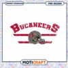 Bucaneers Football Helmet Vintage PNG Design for Fans