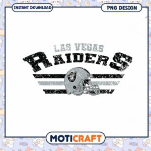 Las Vegas Raiders Vintage Helmet PNG Design Download