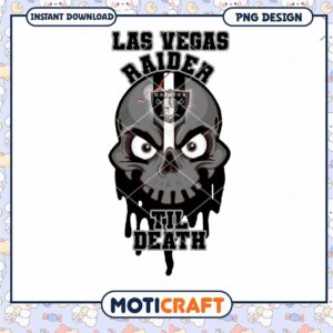 Las Vegas Raiders Skull Design Till Death PNG Art Download Las Vegas Raiders Skull Design Till Death PNG Art Download