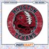 Houston Texans Skull Football PNG Design Instant Download