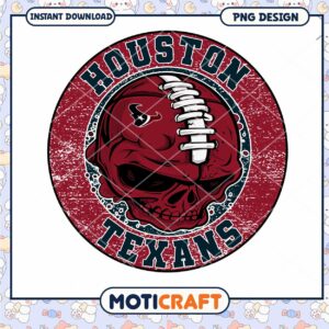 Houston Texans Skull Football PNG Design Instant Download Houston Texans Skull Football PNG Design Instant Download
