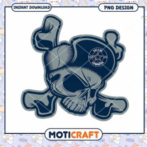 Dallas Cowboys Skull and Crossbones PNG Design Download Dallas Cowboys Skull and Crossbones PNG Design Download