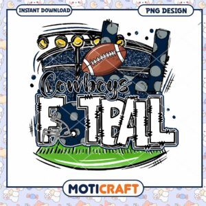 Cowboys Football Graphic PNG Instant Download Design Cowboys Football Graphic PNG Instant Download Design
