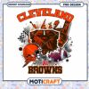 Cleveland Browns Football PNG Graphic Design Download