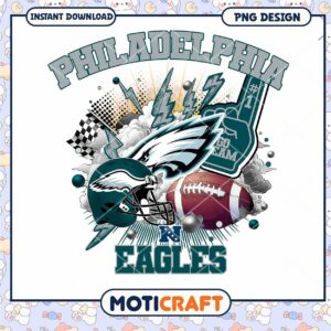Philadelphia Eagles Football Team PNG Design Download
