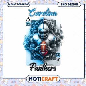 Carolina Panthers Football Art PNG Instant Download Design Carolina Panthers Football Art PNG Instant Download Design