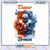 Denver Broncos Graphic Design Instant Download PNG Art