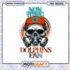 Non Toxic Dolphins Fan Skull PNG Design Instant Download 1 Non Toxic Dolphins Fan Skull PNG Design Instant Download