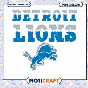 Detroit Lions PNG Design