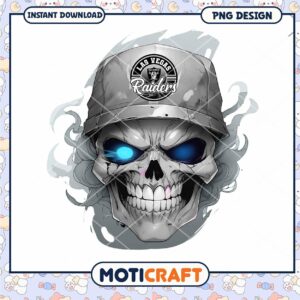 Las Vegas Raiders Skull PNG