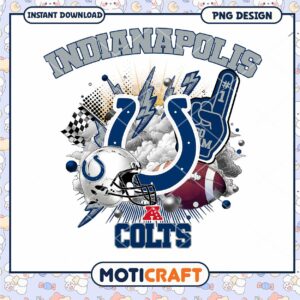 Indianapolis Colts PNG Sublimation