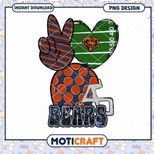 Chicago Bears PNG Sublimation