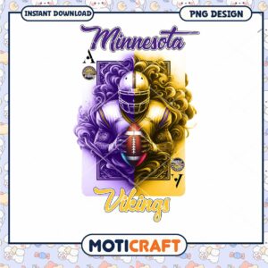 Minnesota Vikings PNG Sublimation