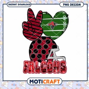 Falcons PNG Sublimation Design