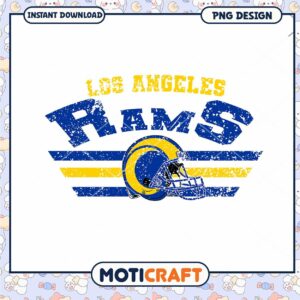 Los Angeles Rams PNG Design Instant Download